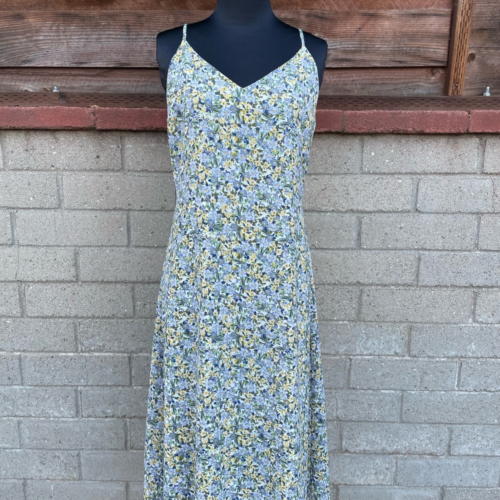 Ditsy Floral Spaghetti Strap Dress